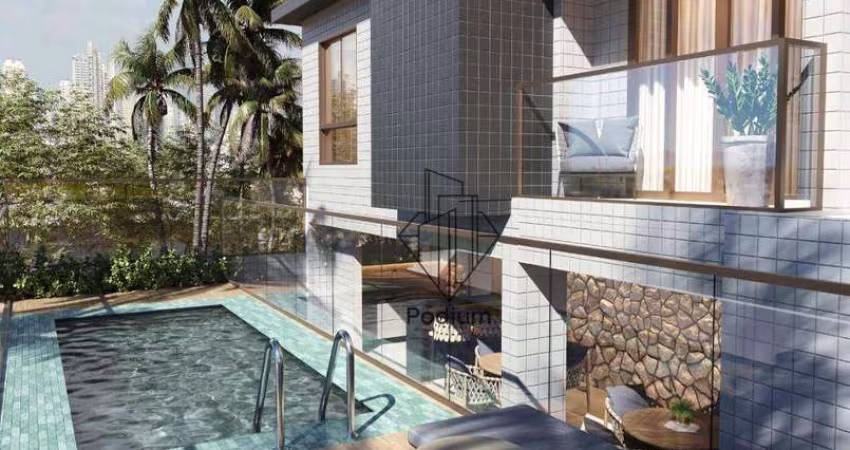 Apartamentos com varanda /sacada aproximadamente a 650m da praia do Bessa - AP1479