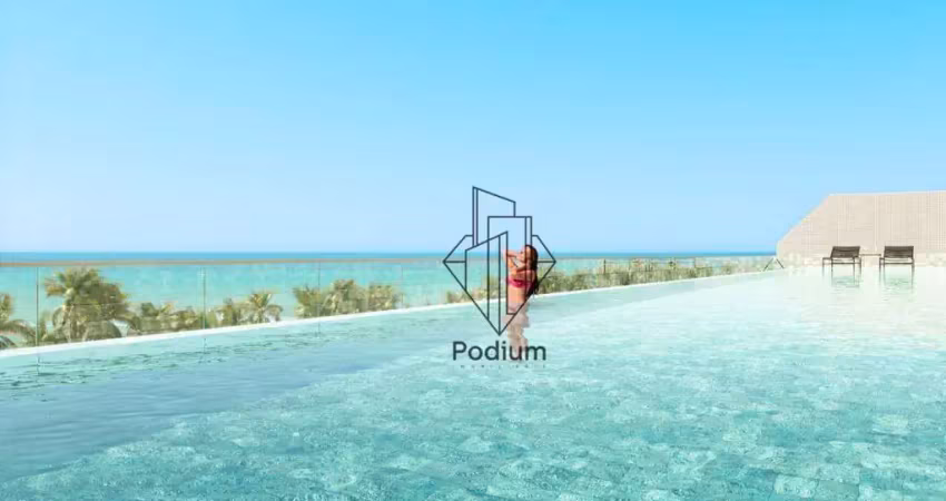 Cobertura com Jacuzzi e vista para o mar da praia de poço/Cabedelo. - CO0134