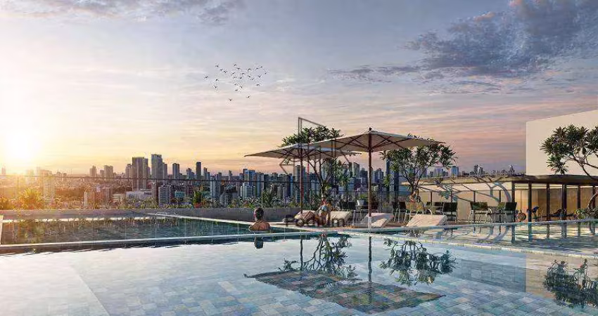 Flats com varanda / sacada e excelente localização a 230m da praia do Bessa / Jardim Oceania - FL0528