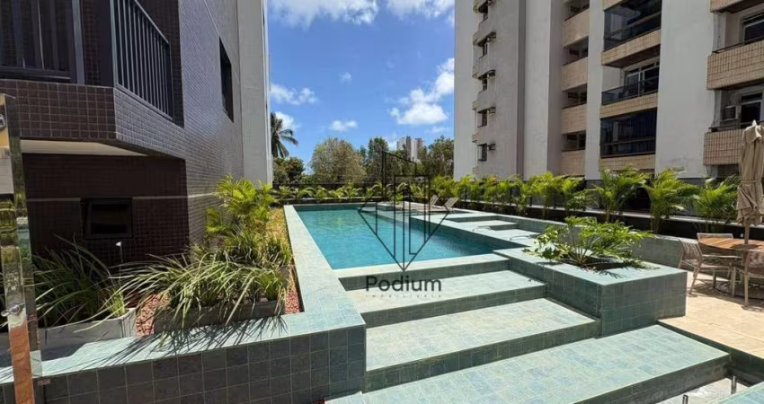 Apartamentos com varanda / sacada e área de lazer completa no Miramar - AP0114