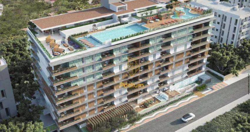 Apartamentos com excelente localização  a 100m da praia de Camboinha - AP0012
