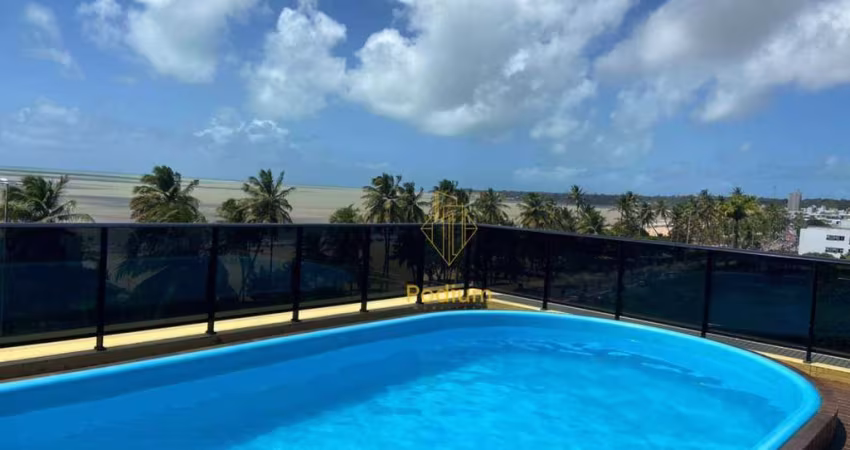Flat beira mar mobiliado em Cabo Branco - FL0096
