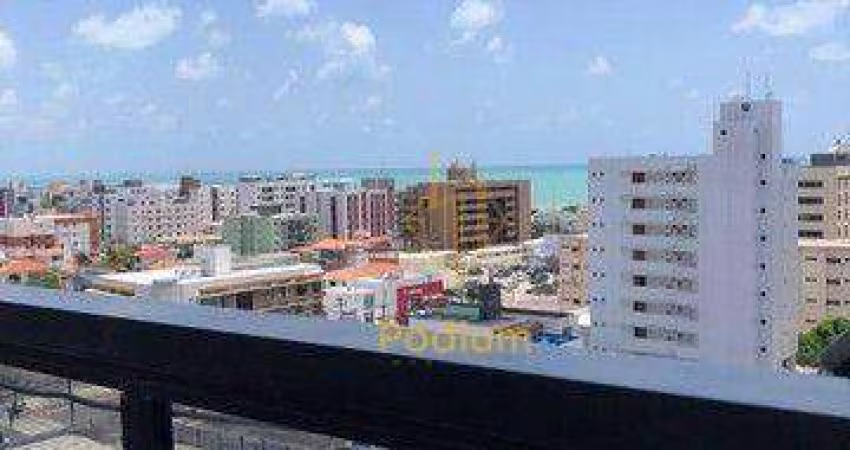 Cobertura com vista para o mar da praia de Manaíra - CO0063
