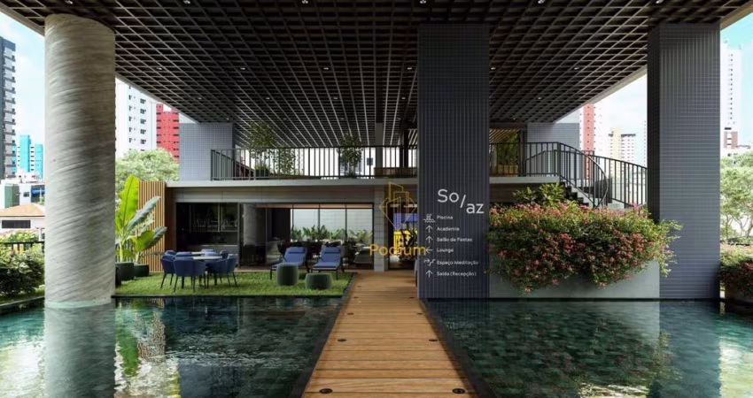 Apartamentos nas proximidades de supermercados, restaurantes e a 700m da praia do Manaíra - AP0718
