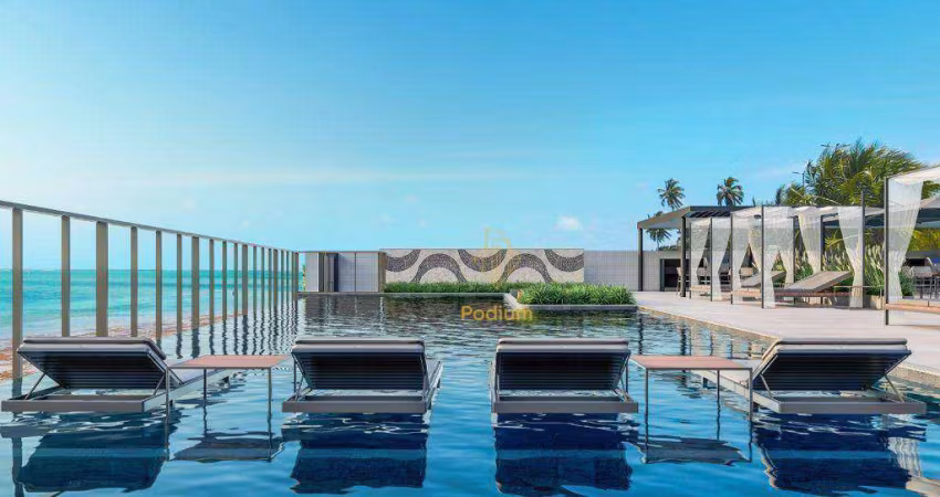 Cobertura com espaço gourmet pé na areia na praia Formosa / Cabedelo - CO0051