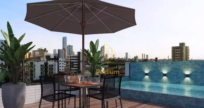 Cobertura Duplex com piscina e área privativa nas proximidades de restaurante, shopping, colégio e supermercados no bairro do Bancários - CO0071