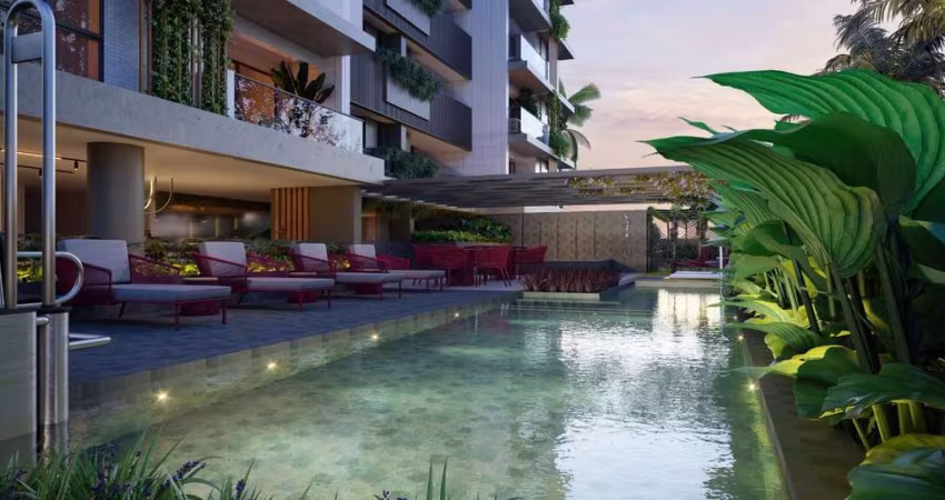 Apartamentos com varanda / sacada nas proximidades do Parque Parahyba II  e 435m da praia do Bessa / Jardim Oceania - AP2207
