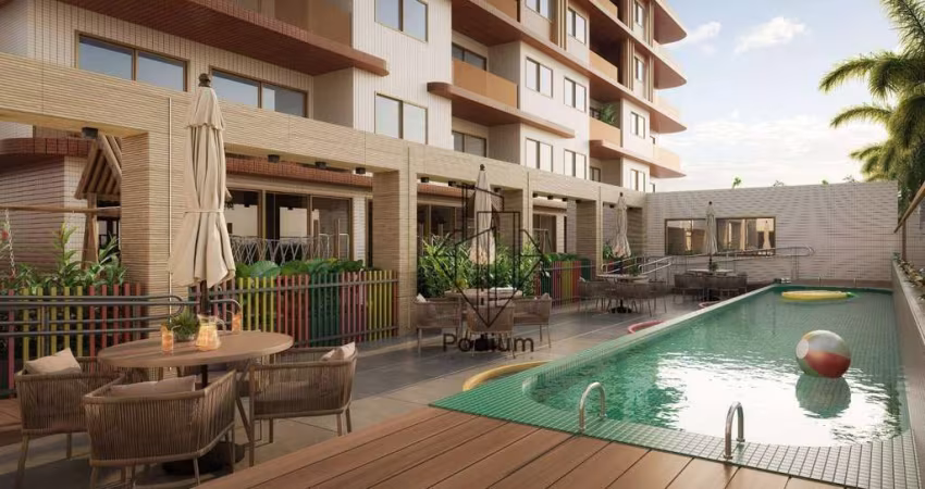 Apartamentos com varanda / sacada gourmet nas proximidades da praia do Bessa e a 300m do Parque Linear Parahyba 2 - AP2248