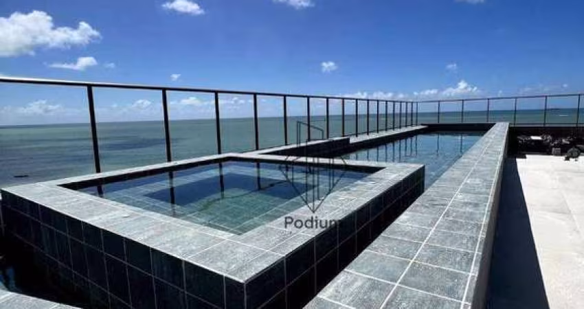Flats studio com vista para o mar a 150m da praia de Ponta de Matos em Cabedelo - FL0549