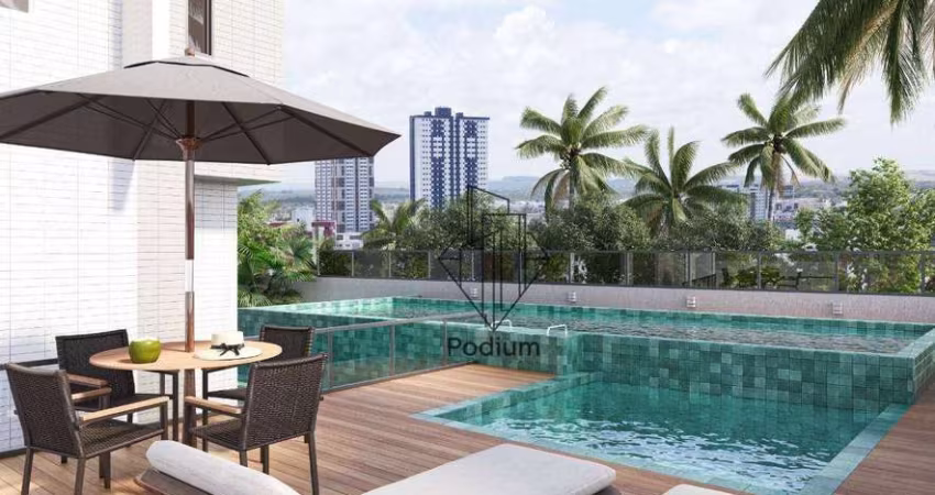 Apartamentos com varanda / sacada gourmet à 270m do Parque Linear Parahyba 2 no bairro do Jardim Oceania / Bessa - AP2409