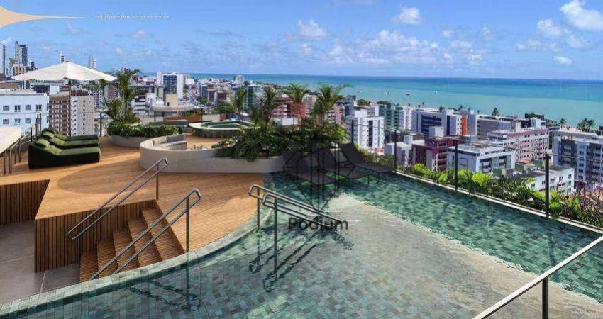 Flats em Condomínio Club a 340m da praia de Cabo Branco - FL0578