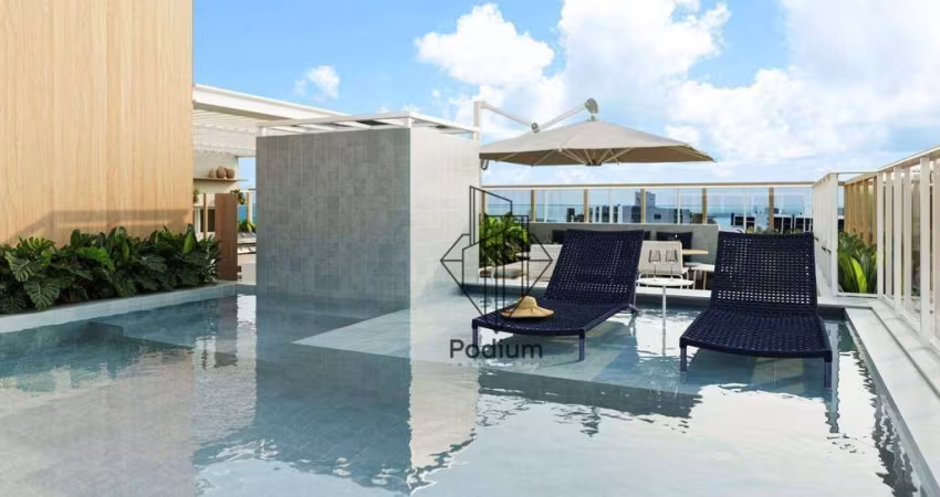 Apartamentos com área de lazer completa à 250m da praia de Intermares -  AP2482