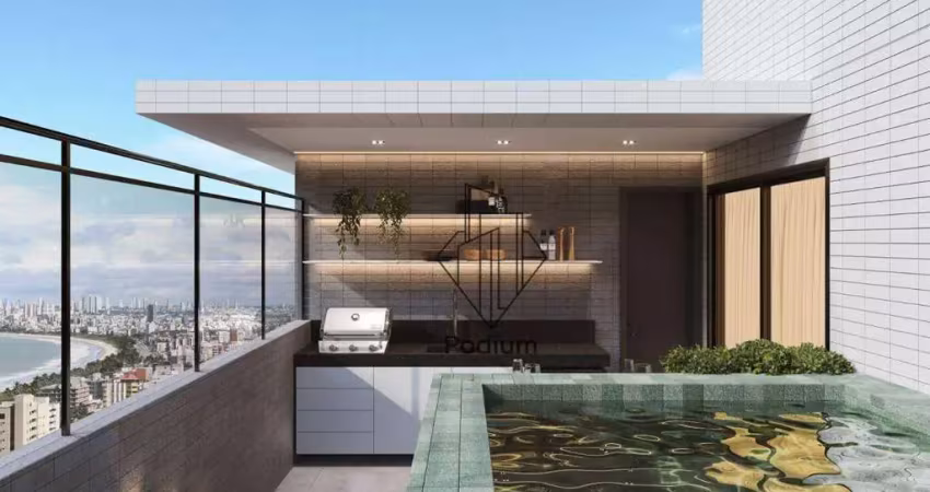 Coberturas Duplex com piscina privativa aproximadamente á 300m da praia de Intermares - CO0325