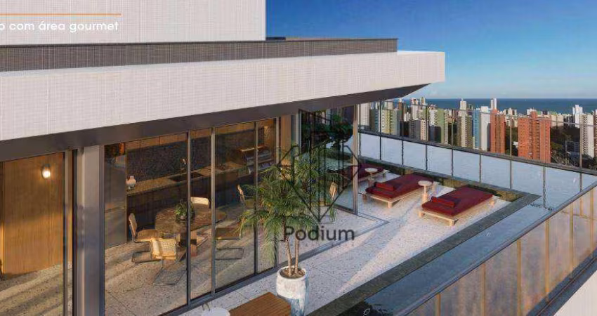 Flats em Condominio Club á 80m da Avenida Epitácio Pessoa no bairro de Miramar - FL0771