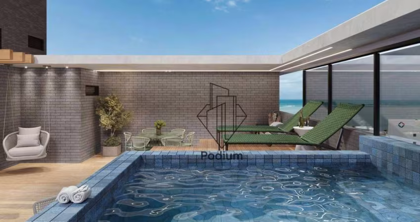 Coberturas Duplex com piscina privativa á 260m da praia de Camboinha / Cabedelo - CO0331