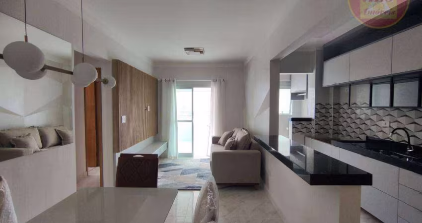 Apartamento com 2 dormitórios à venda, 72 m² por R$ 595.000,00 - Caiçara - Praia Grande/SP