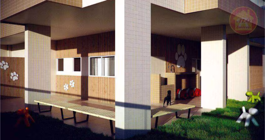 Apartamento com 2 dormitórios à venda, 70 m² por R$ 460.000,00 - Aviação - Praia Grande/SP