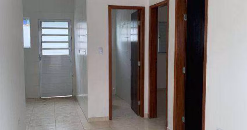 Casa com 2 dormitórios à venda por R$ 240.000,00 - Balneário Japura - Praia Grande/SP