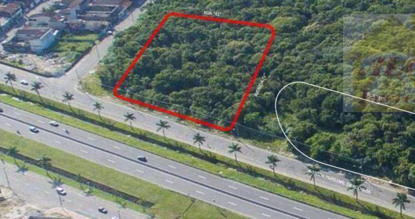 Terreno à venda, 5700 m² por R$ 15.863.767,92 - Mirim - Praia Grande/SP