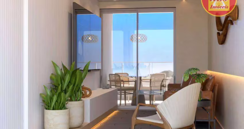 Apartamento à venda, 101 m² por r$ 690.000,00 - canto do forte - praia grande/sp