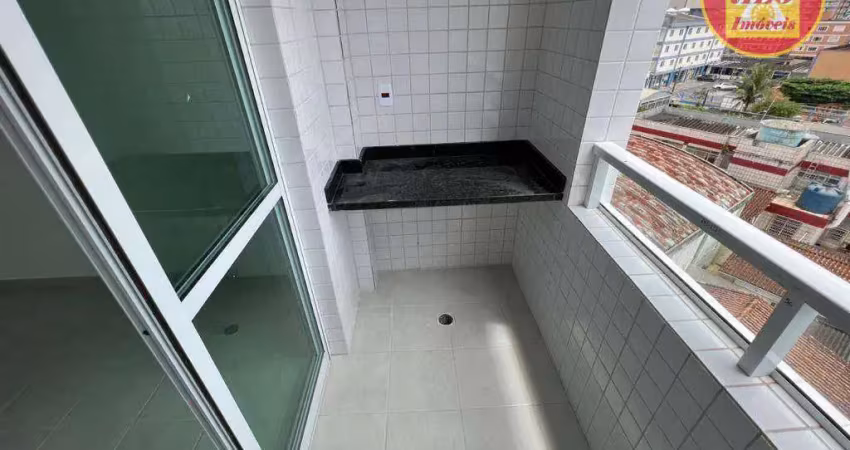 Apartamento com 02 quartos à venda, 51 m² por r$ 360.000 - mirim - praia grande/sp
