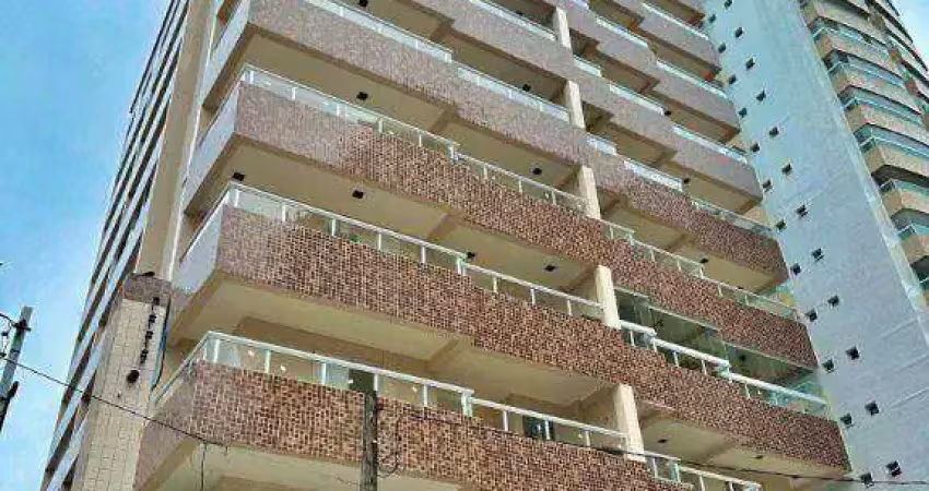 Apartamento com 1 quarto à venda, 42 m² por r$ 280.000 - aviação - praia grande/sp