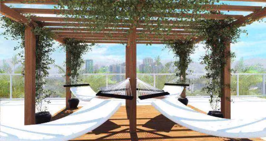 Apartamento com 3 dormitórios à venda, 105 m² por r$ 976.500,00 - vila alzira - guarujá/sp