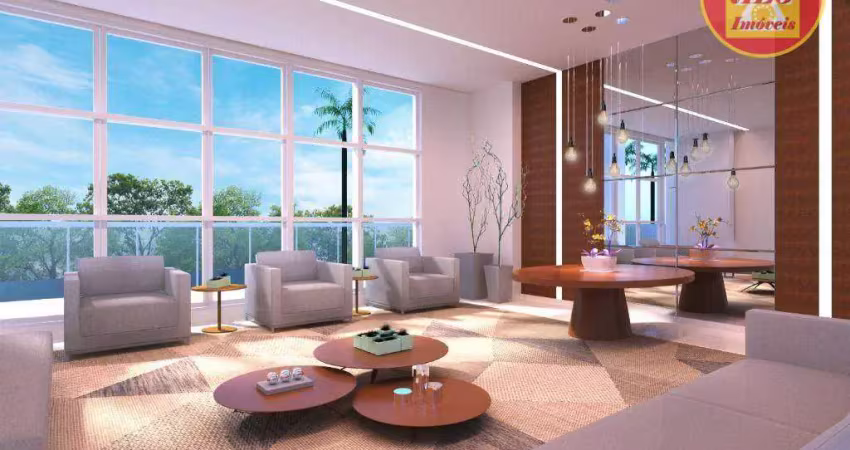 Apartamento com 2 quartos à venda, 73 m² por r$ 630.000 - vila alzira - guarujá/sp