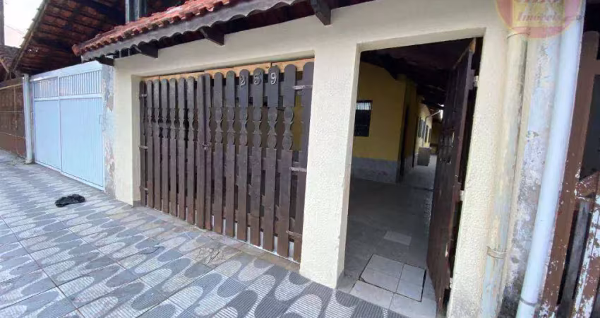 Casa com 2 dormitórios para alugar, 65 m² por r$ 1.500,00/mês - jardim princesa - praia grande/sp