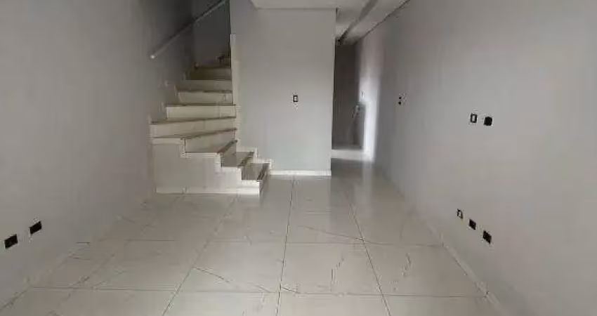Sobrado duplex com 2 quartos à venda, 84 m² por r$ 350.000 - maracanã - praia grande/sp