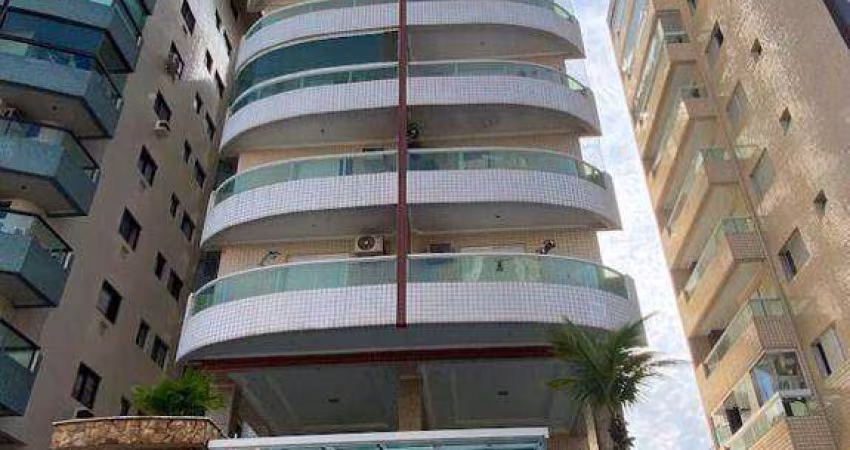 Apartamento pronto com 1 quarto à venda, 52 m² por R$ 310.000 - Vila Guilhermina - Praia Grande/SP