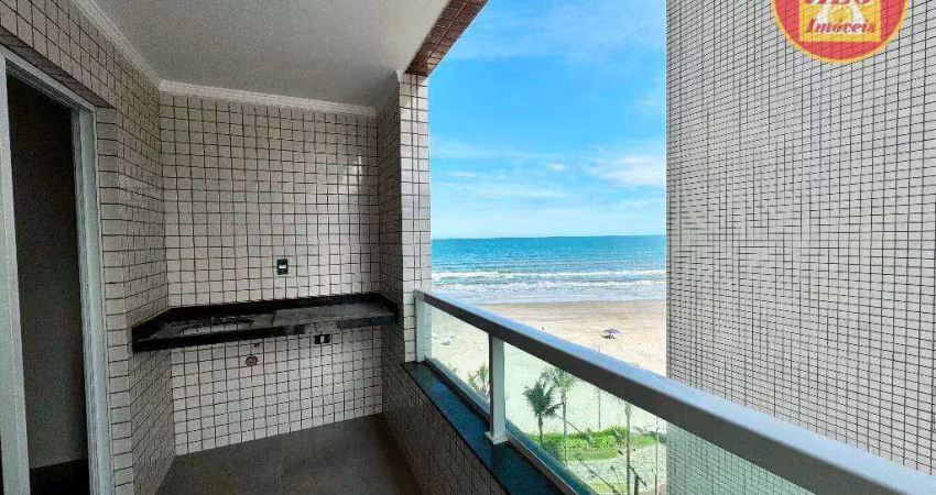 Apartamento vista mar com 1 quarto à venda, 52 m² por R$ 399.000 - Jardim Real - Praia Grande/SP