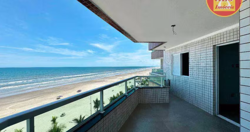 Apartamento frente mar com 2 quartos à venda, 85 m² por r$ 720.000 - jardim real - praia grande/sp