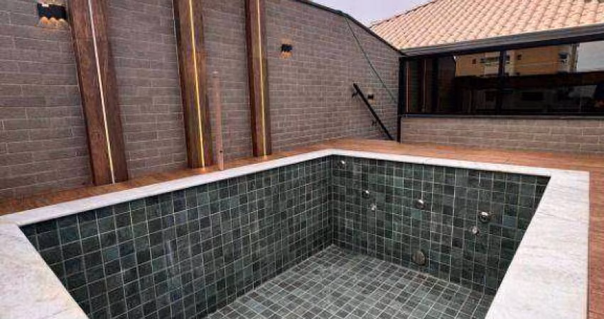 Sobrado com 4 dormitórios à venda, 160 m² por R$ 1.190.000 - Vila Guilhermina - Praia Grande/SP