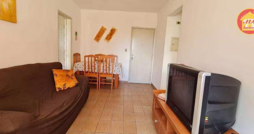 Apartamento com 1 dormitório à venda, 43 m² por R$ 270.000 - Aviação - Praia Grande/SP