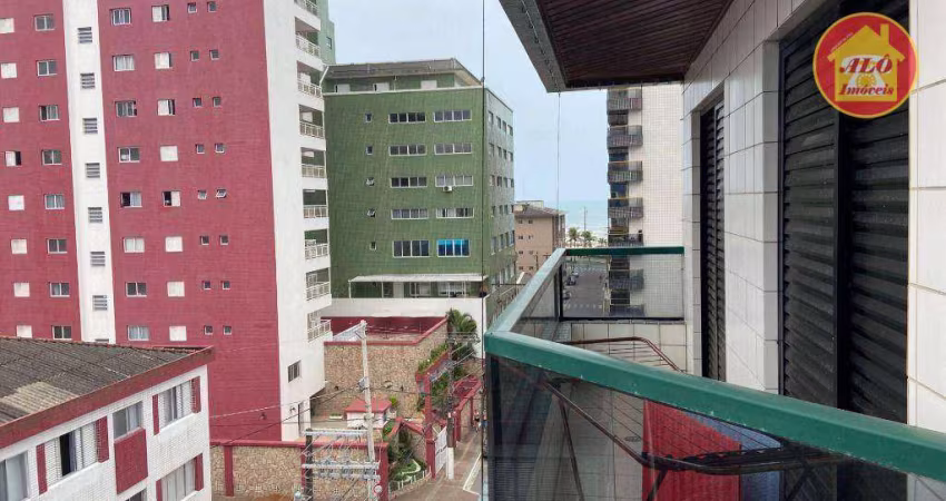 Apartamento com 3 dormitórios à venda, 90 m² por R$ 420.000,00 - Ocian - Praia Grande/SP