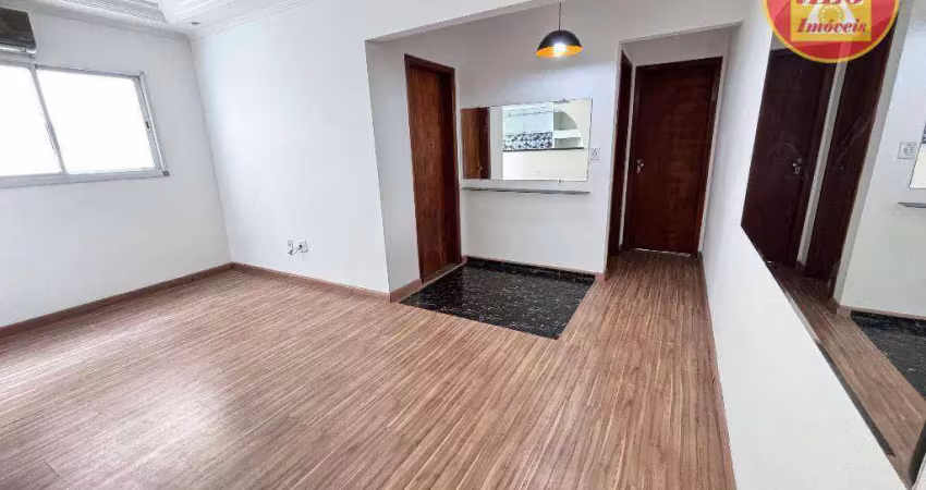 Apartamento com 2 dormitórios à venda, 60 m² por r$ 360.000,00 - vila guilhermina - praia grande/sp