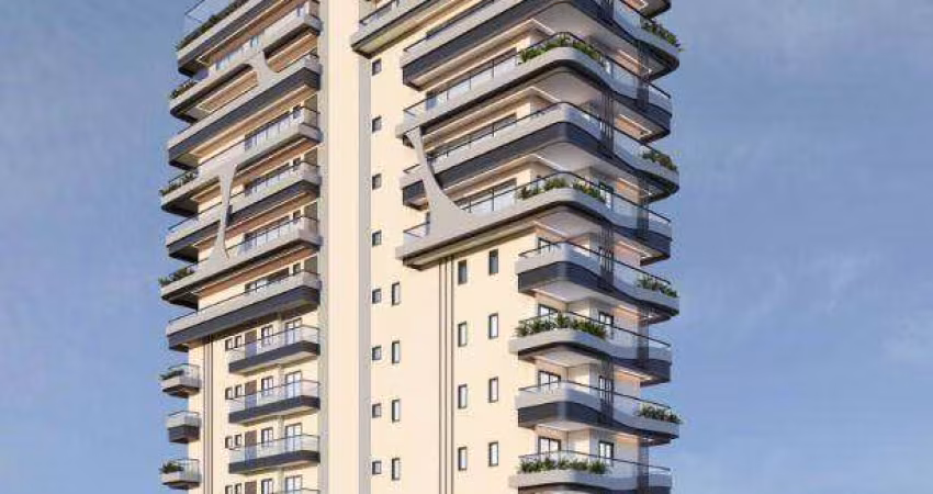 Apartamento com 3 quartos à venda, 108 m² por R$ 1.047.898 - Vila Guilhermina - Praia Grande/SP