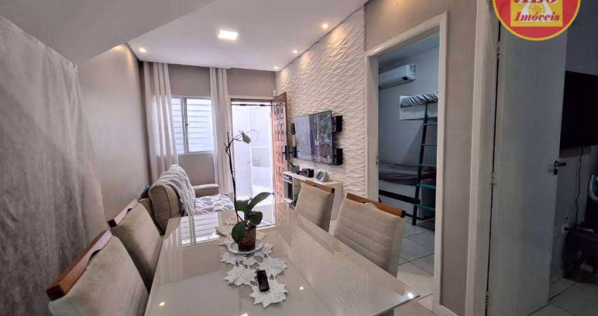 Casa com 2 quartos à venda, 46 m² por R$ 270.000 - Jardim Melvi - Praia Grande/SP