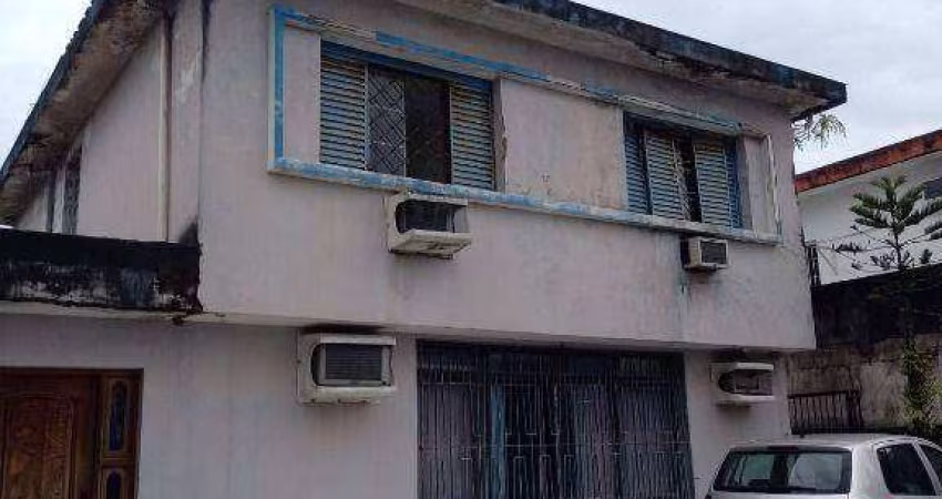 Sobrado comercial com 4 dormitórios à venda, 184 m² por R$ 1.350.000 - Boqueirão - Praia Grande/SP