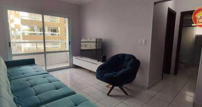 Apartamento com 2 dormitórios à venda, 77 m² por r$ 389.000,00 - cidade ocian - praia grande/sp