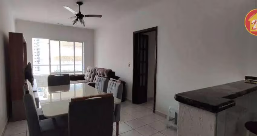 Apartamento com 2 dormitórios à venda, 77 m² por r$ 389.000,00 - cidade ocian - praia grande/sp