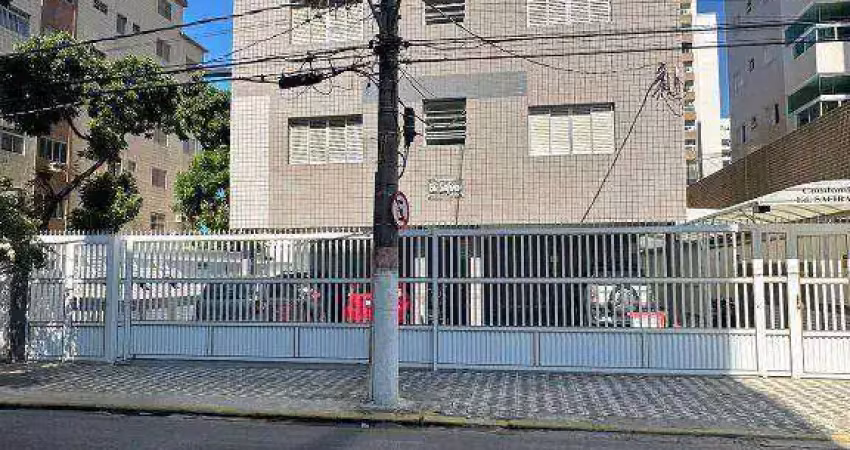 Kitnet com 1 quarto à venda, 29 m² por r$ 190.000 - canto do forte - praia grande/sp