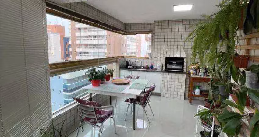 Apartamento com 3 quartos à venda, 133 m² por r$ 899.000 - aviação - praia grande/sp