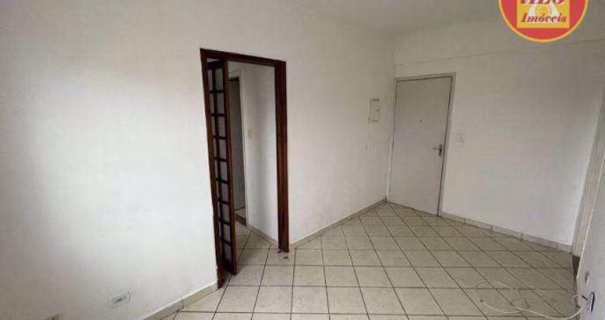 Apartamento com 1 quarto à venda, 50 m² por R$ 260.000 - Canto do Forte - Praia Grande/SP