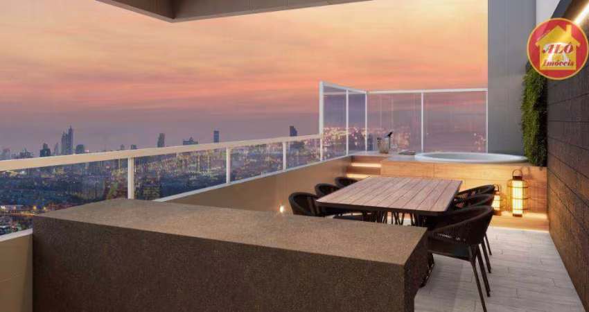 Apartamento Garden com 2 dormitórios à venda, 100 m² por R$ 589.900 - Canto do Forte - Praia Grande/SP
