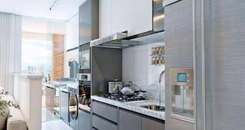 Apartamento com 2 quartos à venda, 48 m² por r$ 448.296 - vila guilhermina - praia grande/sp