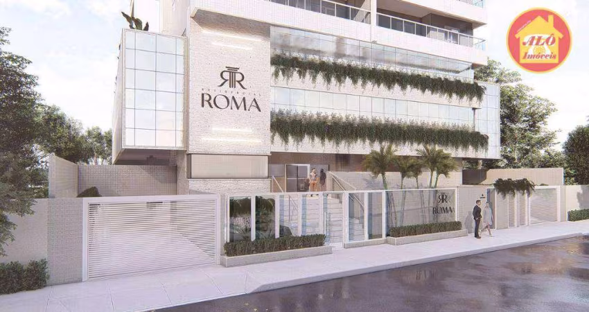 Apartamento com 2 quartos à venda, 76 m² por R$ 399.000 - Aviação - Praia Grande/SP