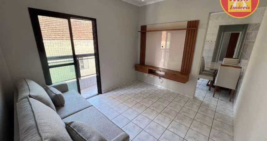 Apartamento com 1 quarto à venda, 48 m² por R$ 310.000 - Vila Guilhermina - Praia Grande/SP