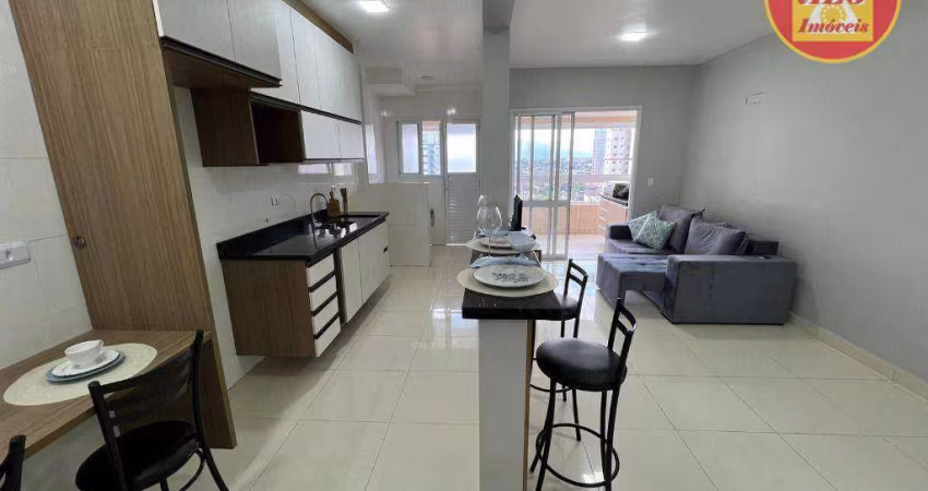 Apartamento novo com 2 quartos à venda, 84 m² por R$ 600.000 - Aviação - Praia Grande/SP